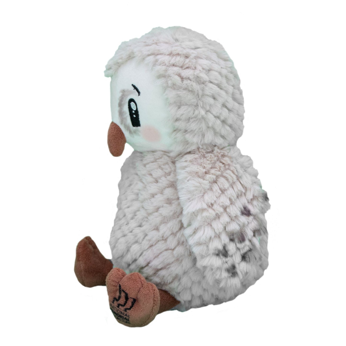 Arbie-Owl-Plush-Fabric-Toy-Side-Vew