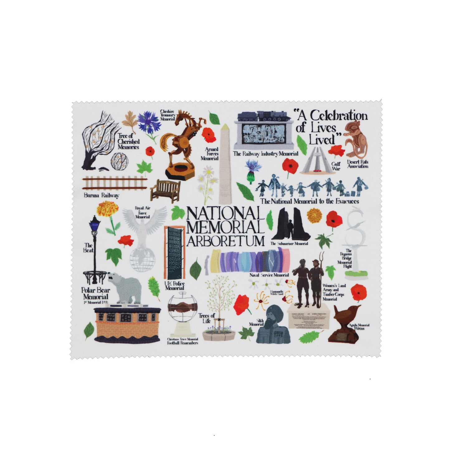 Arboretum Medley Lens Cloth