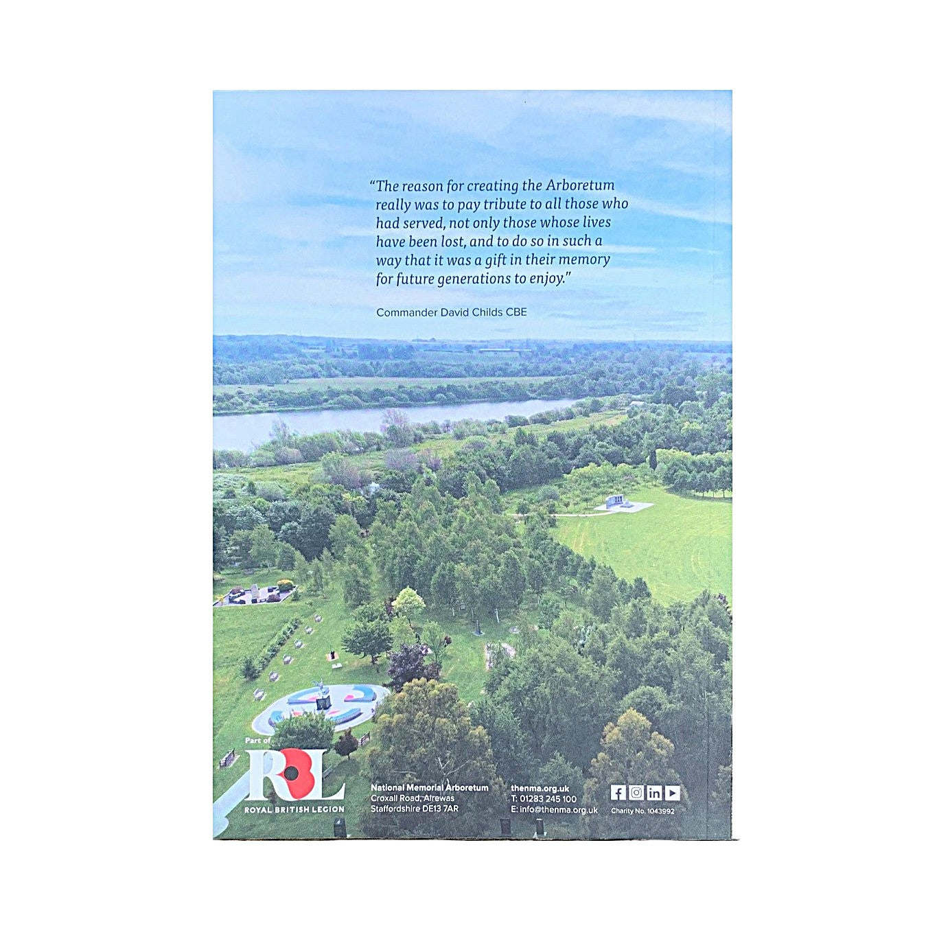 Guidebook for National Memorial Arboretum 25 years Anniversary Edition