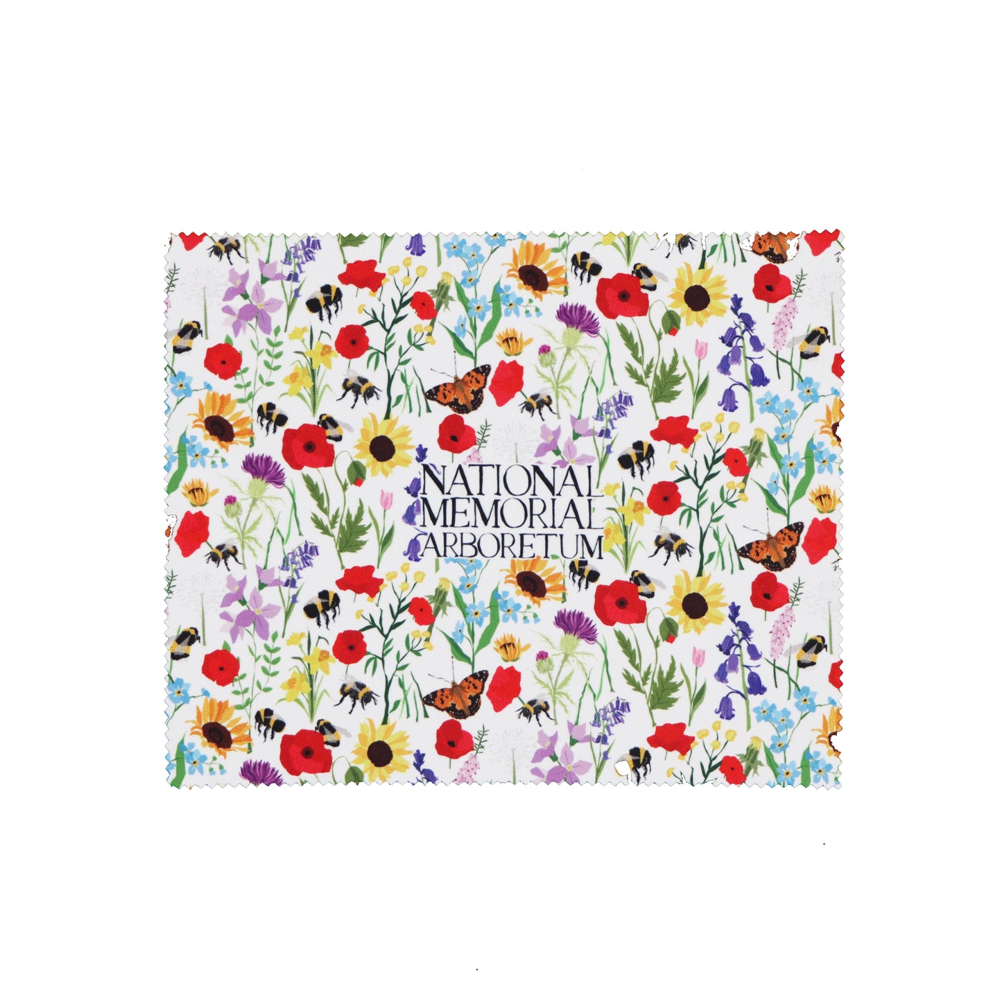 Flowers of Remembrance Lens Cloth