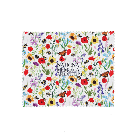 Flowers of Remembrance Lens Cloth