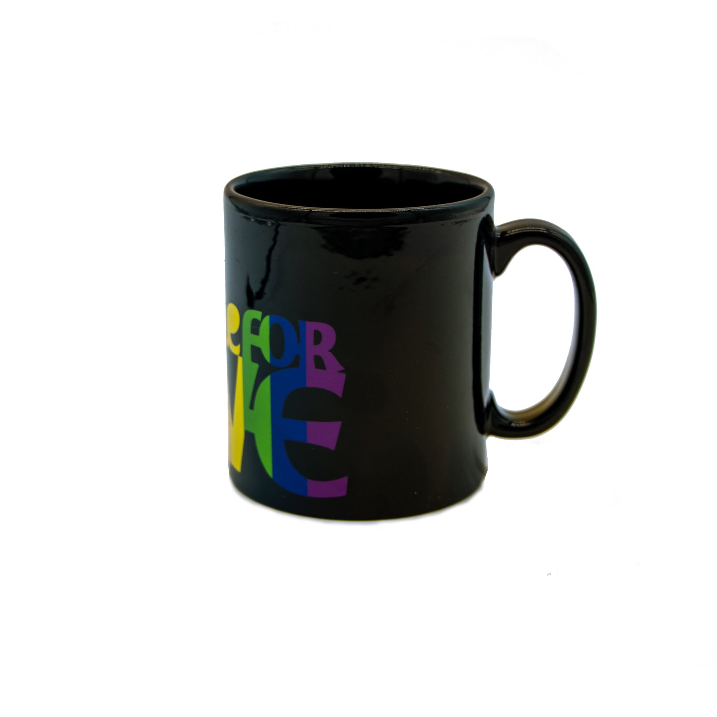 LGBTQ+ Colours Fighting With Pride_Mug_Side
