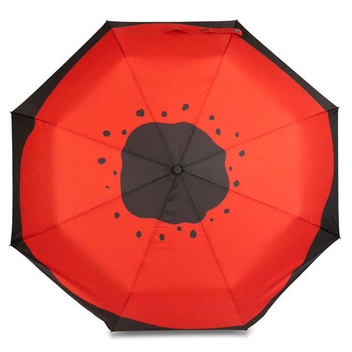 Poppy Umbrella Open View