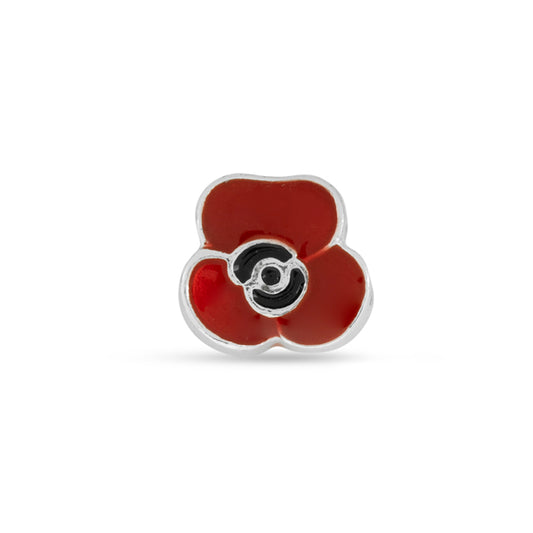 Poppy Red Bracelet Charm
